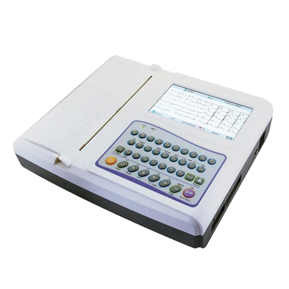 ECG-Machine-with-Color-Screen