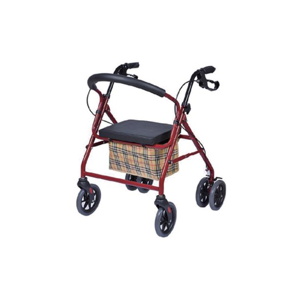Rollator shopping walker