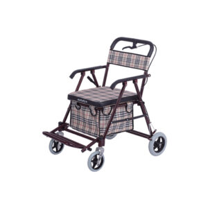 Rollator shopping walker