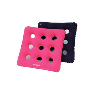 Flocking nine holes square air cushion