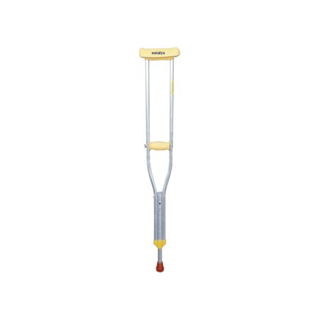 Aluminum alloy one adjustments crutch