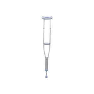 Stainless steel two adjustments crutch