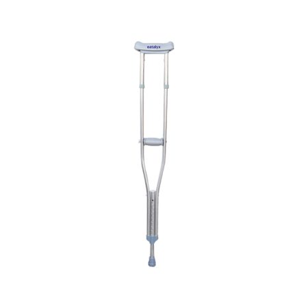 Stainless steel one adjustments crutch