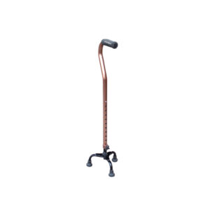 Bronze three-paws crutch