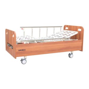 Two function manual home care bed