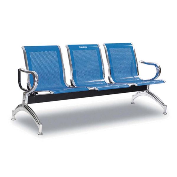Three seats waiting-room chair