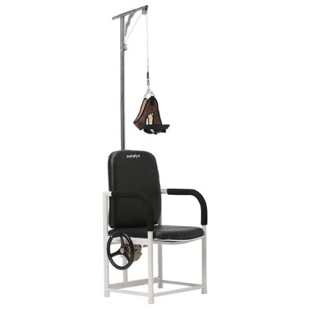 Medical cervical traction chair