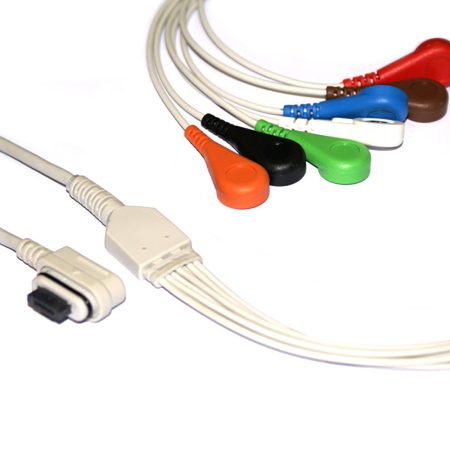 Holter Recorder ECG Patient Cable And Lead Wires