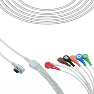 One-Piece Series EKG Cable With Wires
