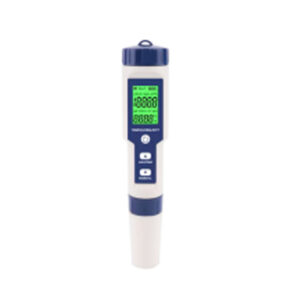 5-in-1 TDS/pH/EC/SALT/TEMP Digital Meter, Backlight LCD