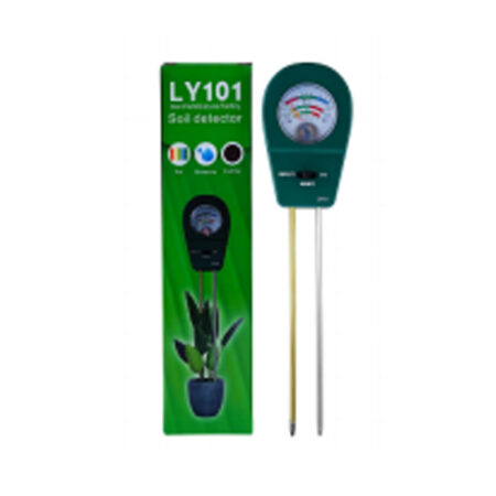 3-in-1 Soil pH/Moisture/Fertility Tester, No battery required