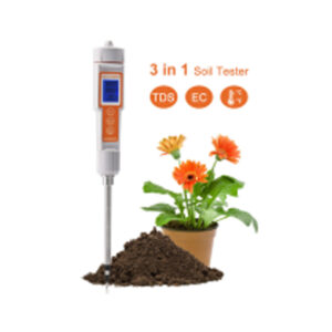 3-in-1 TDS/EC/Thermometer Soil Meter