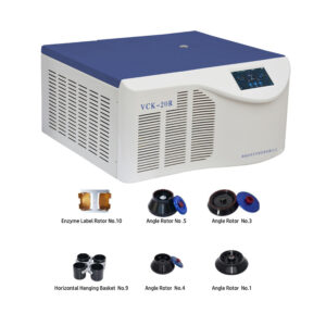 Large capacity high speed refrigerated centrifuge