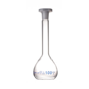 Volumetric Flask White Color