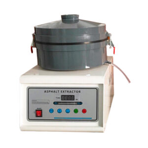 Asphalt centrifuge extractor