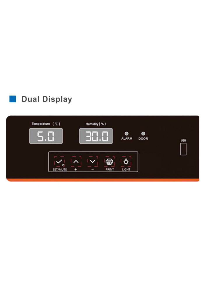 756L Double Door Pharmacy Refrigerator