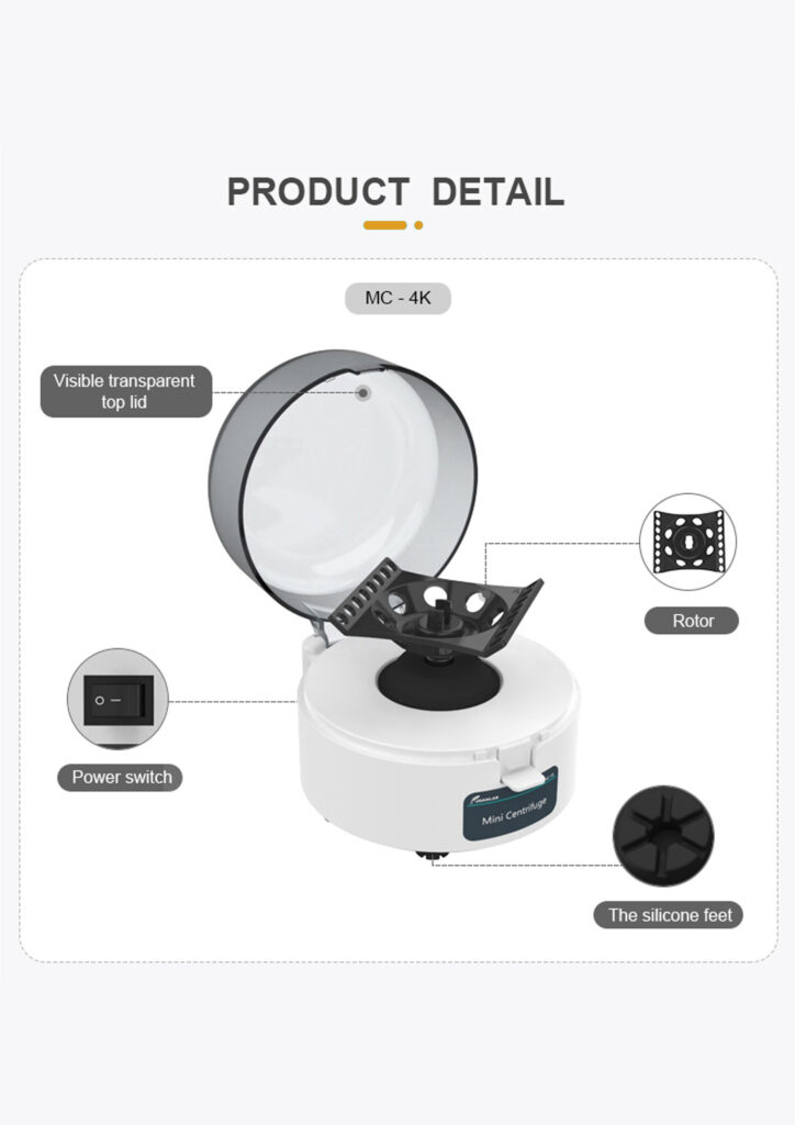 MC-4K and MC-7K Mini Centrifuges