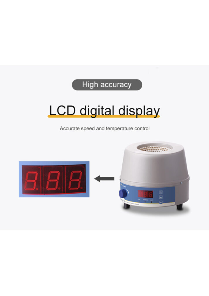 HMSC Heating Mantle LCD Display