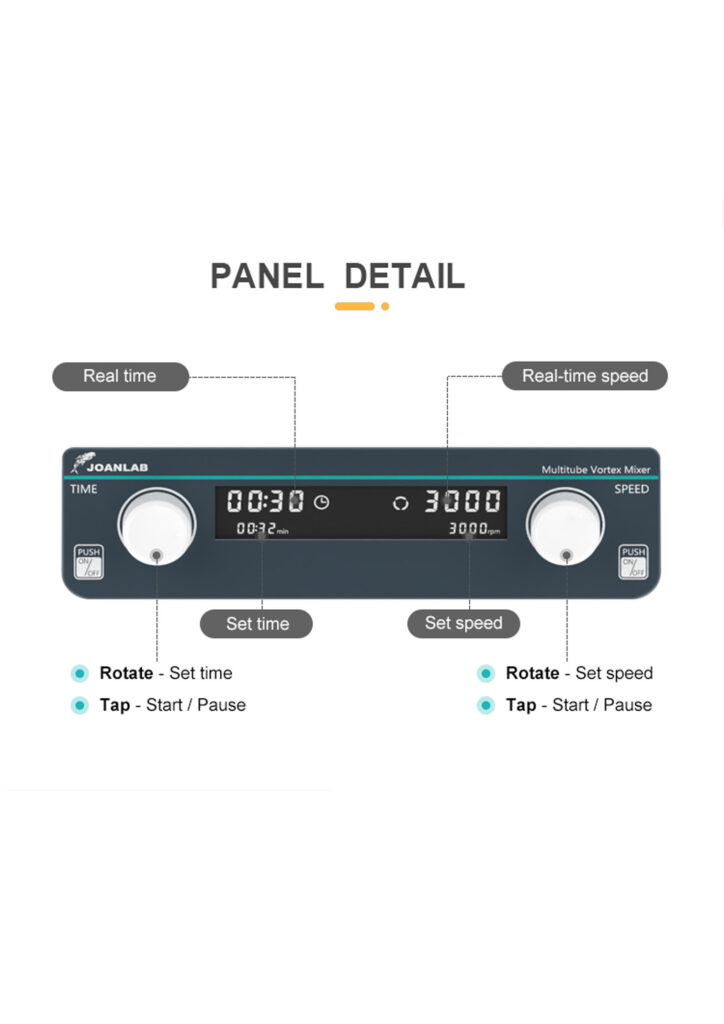 VM-600Max Multi Tube Vortex Mixer