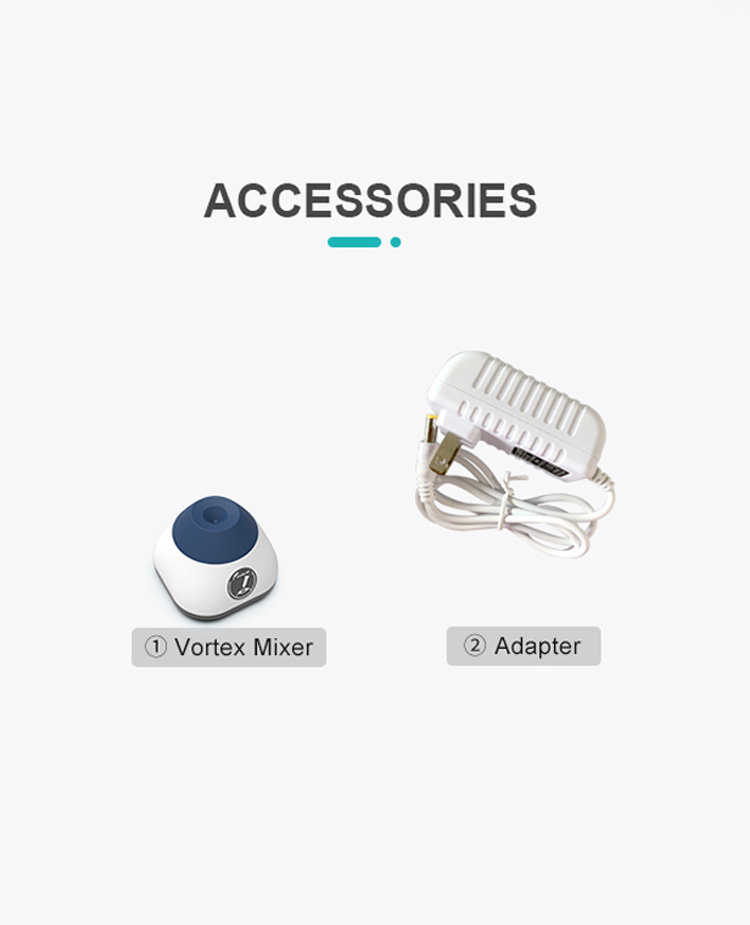 Mini Vortex Mixer VM300S Accessories