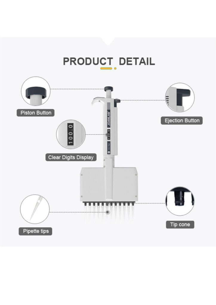 M8 M12 Multichannel Pipette