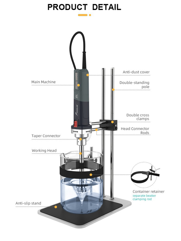 HZ-300 High Speed Dispersing Mixer Details