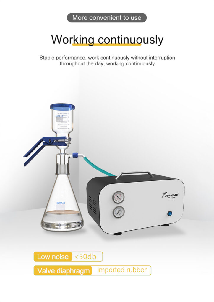 Oil-free diaphragm vacuum pump VP-10L & VP-30Pro