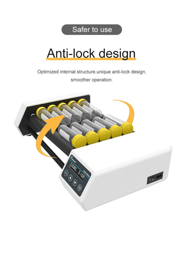 RM-4Max roller mixer Anti lock design