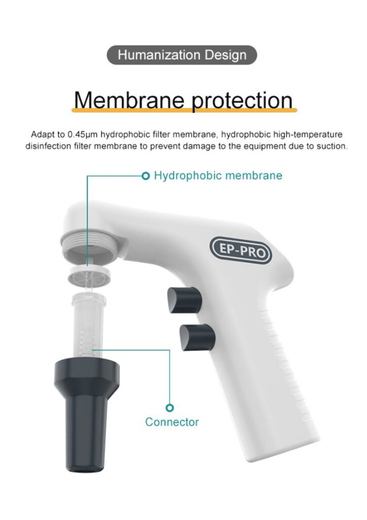 Electronic Pipette Controller EP-80 EP-100Pro membrane protection